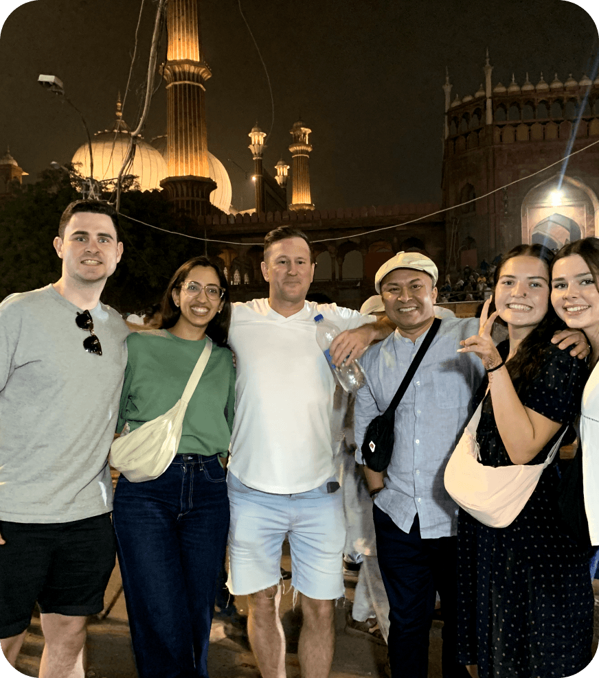 Guests with The Lost Compass team